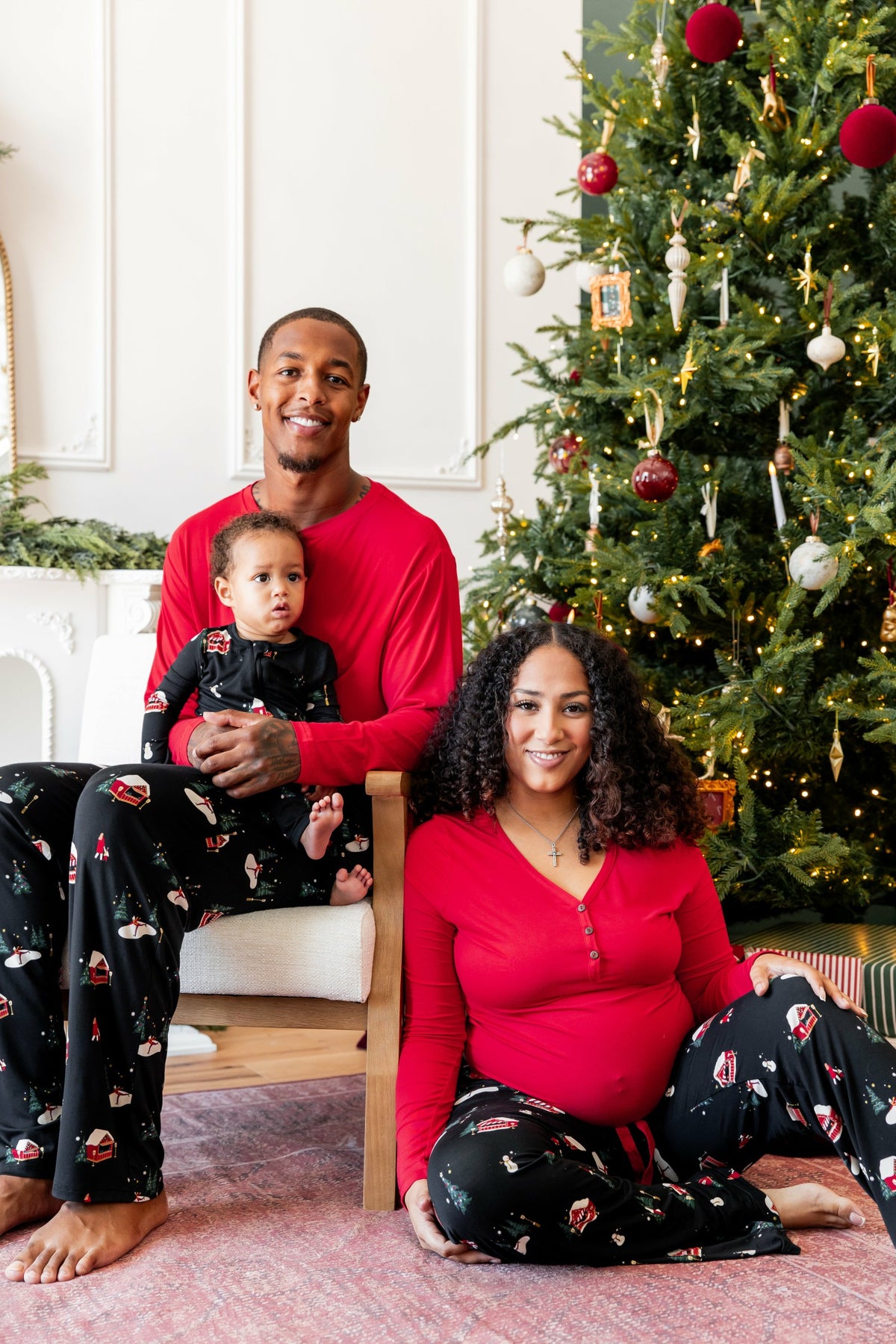 Zippered Romper in Winter Wonderland | Kyte Baby