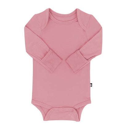 Long Sleeve Bodysuit in Apple Blossom | Kyte Baby
