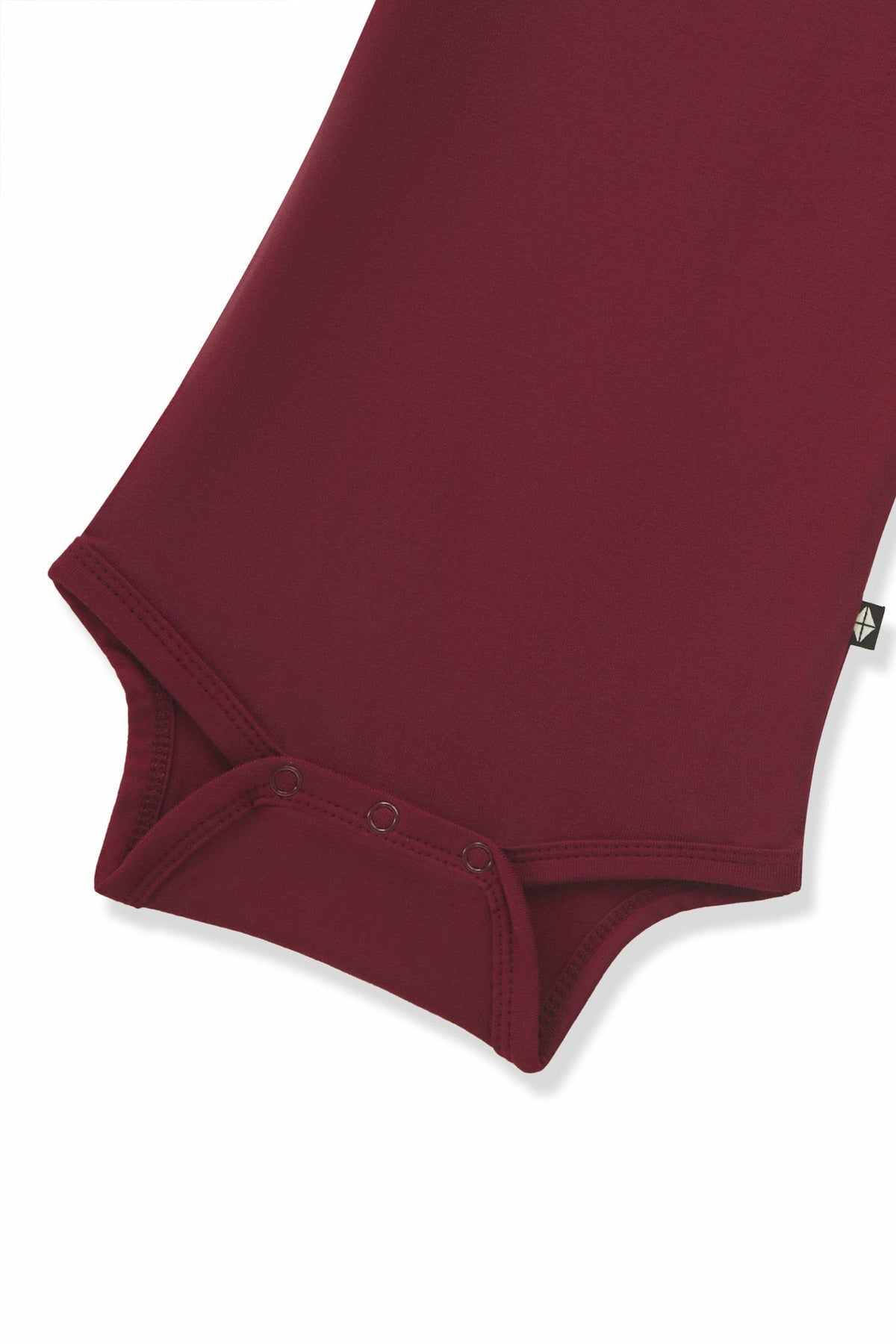 Long Sleeve Bodysuit in Burgundy | Kyte Baby