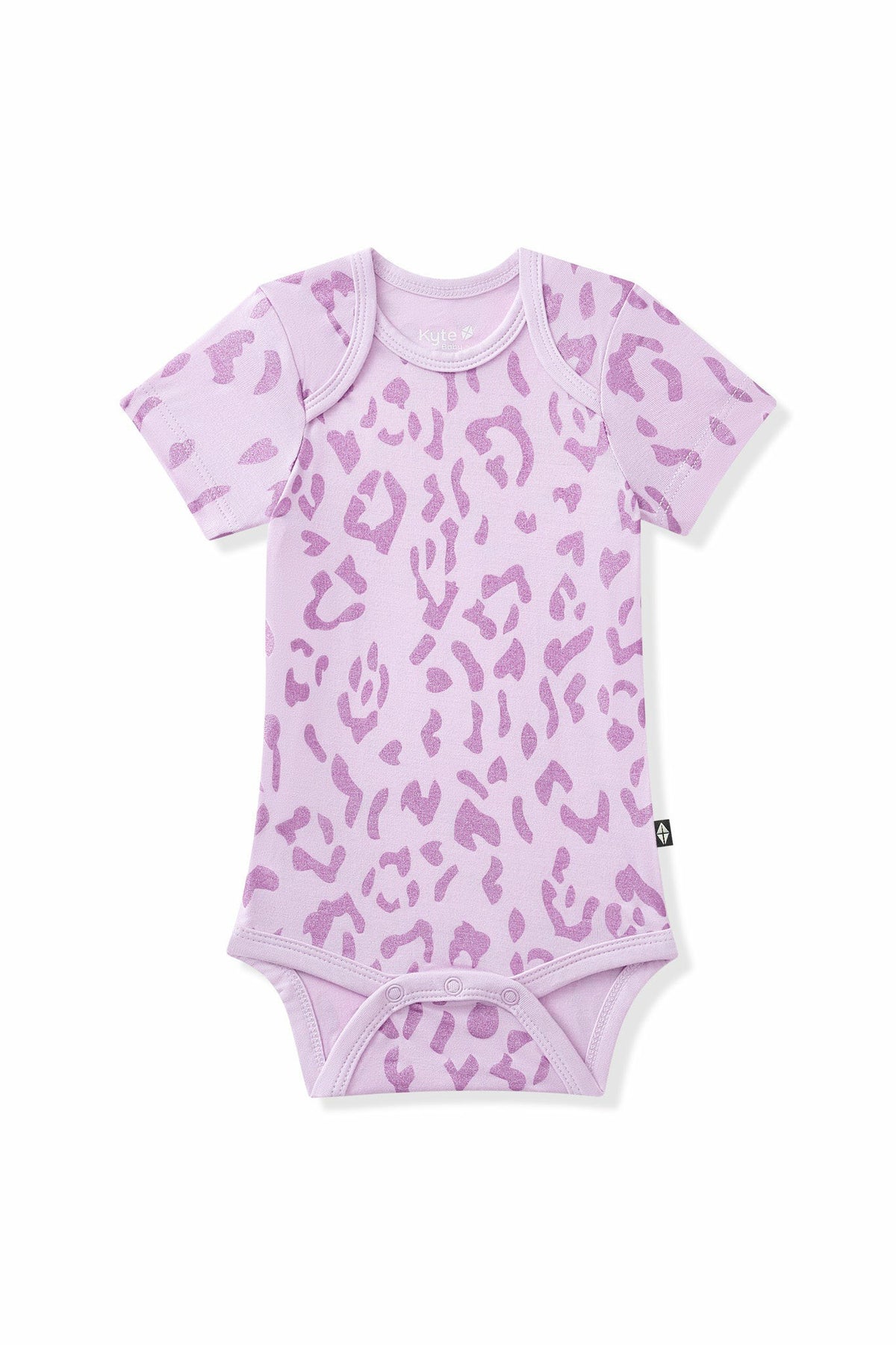 Bodysuit in Thistle Leopard | Kyte Baby