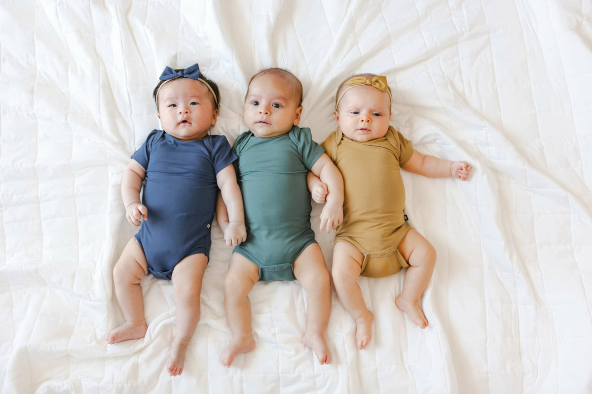 Bodysuit in Ochre | Kyte Baby