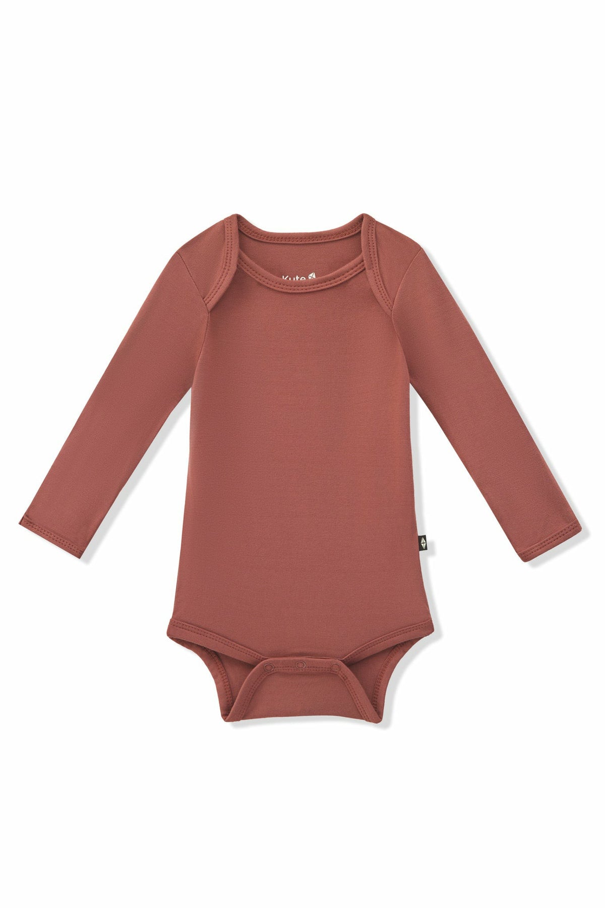 Long Sleeve Bodysuit in Ember | Kyte Baby