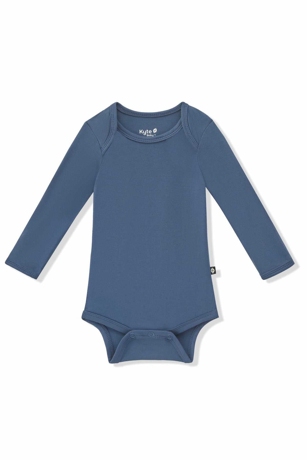 Long Sleeve Bodysuit in Oxford | Kyte Baby