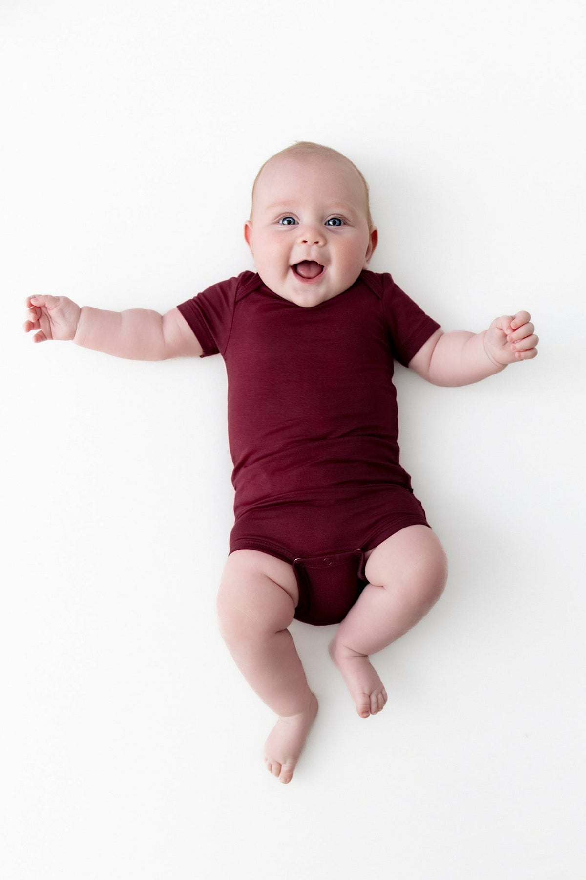 Bodysuit in Burgundy | Kyte Baby