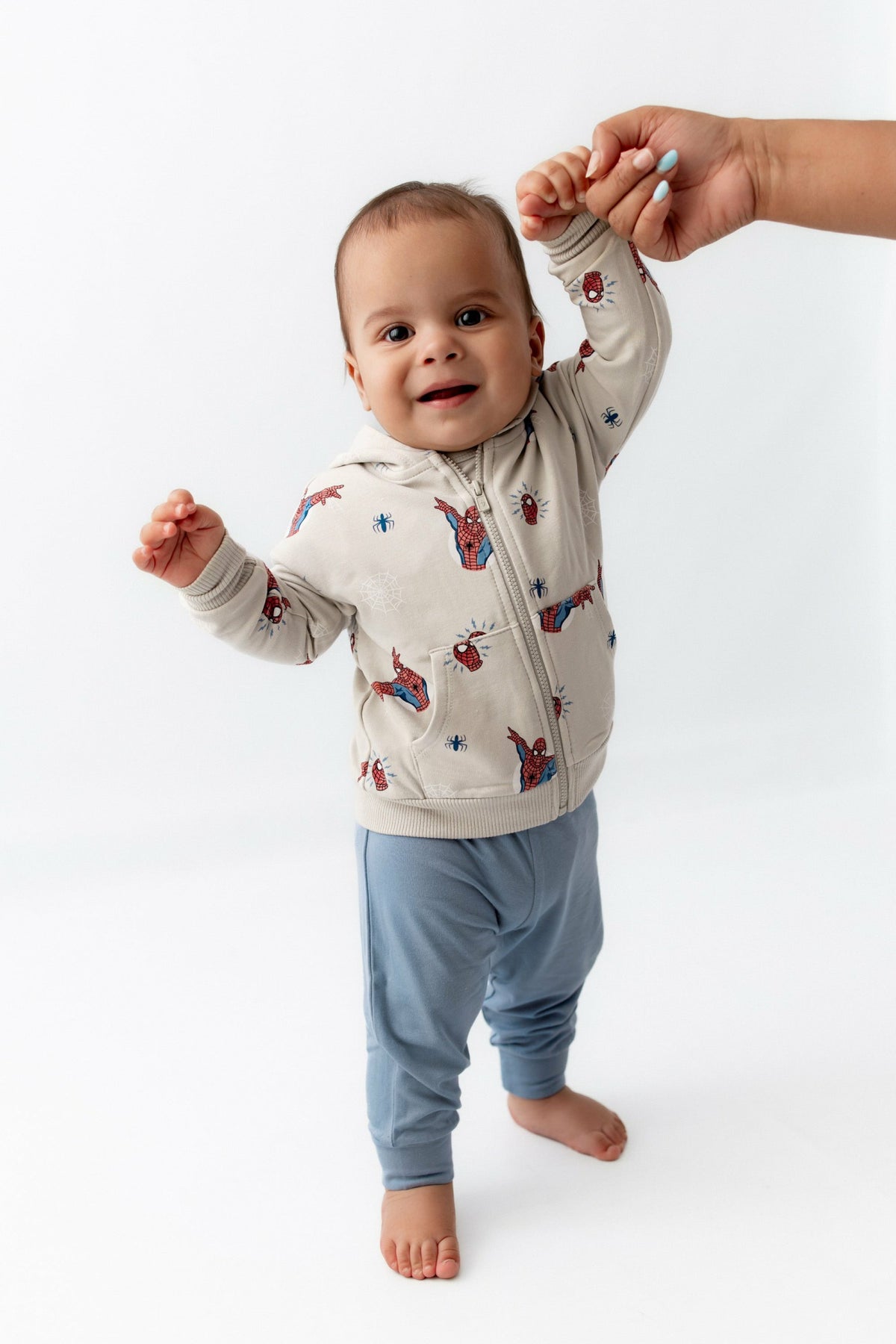 Zip-Up Hoodie in Spider-Man | Kyte Baby