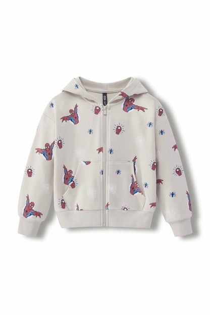 Zip-Up Hoodie in Spider-Man | Kyte Baby