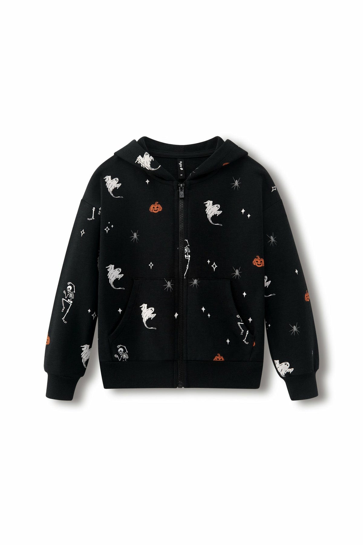 Zip-Up Hoodie in Halloween Friends | Kyte Baby