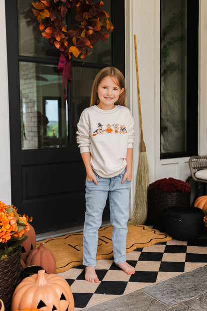 Sweatshirt in Halloween Teddy | Kyte Baby