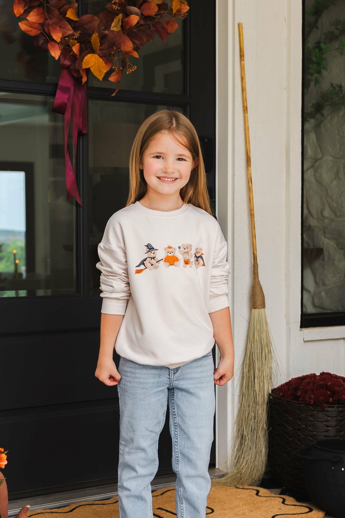 Sweatshirt in Halloween Teddy | Kyte Baby