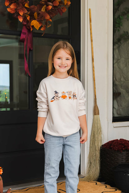 Sweatshirt in Halloween Teddy | Kyte Baby