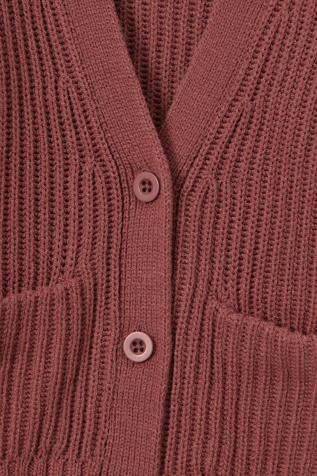 Chunky Knit Oversized Cardigan in Ember | Kyte Baby