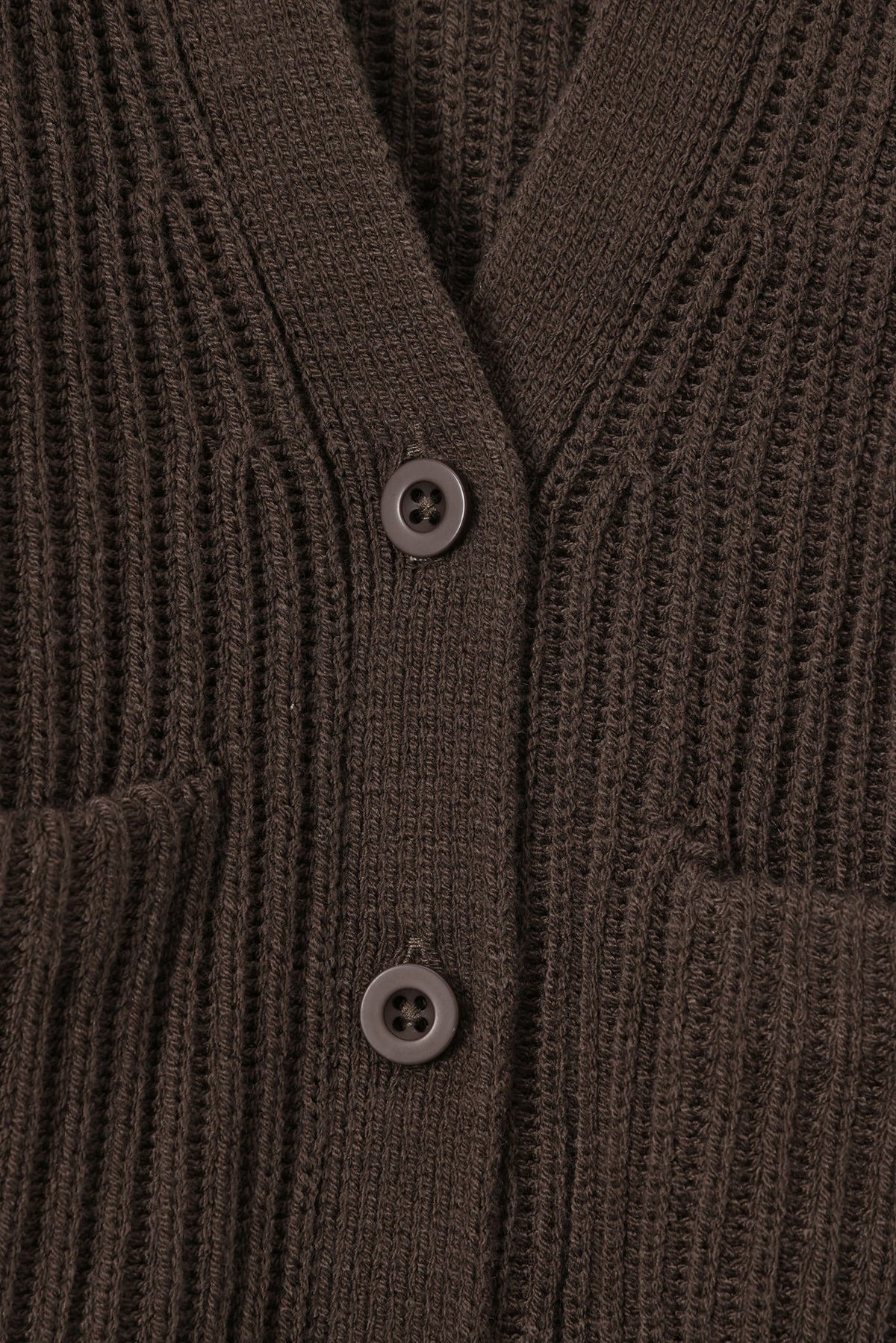Chunky Knit Oversized Cardigan in Espresso | Kyte Baby