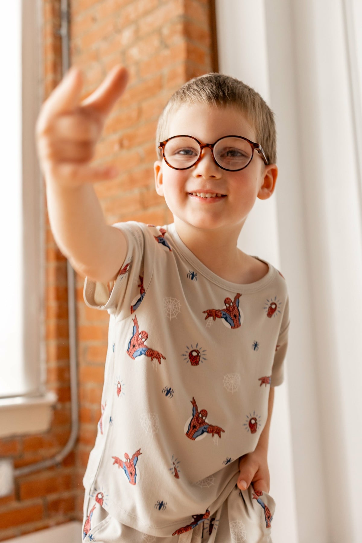 Toddler Basic Tee in Spider-Man | Kyte Baby