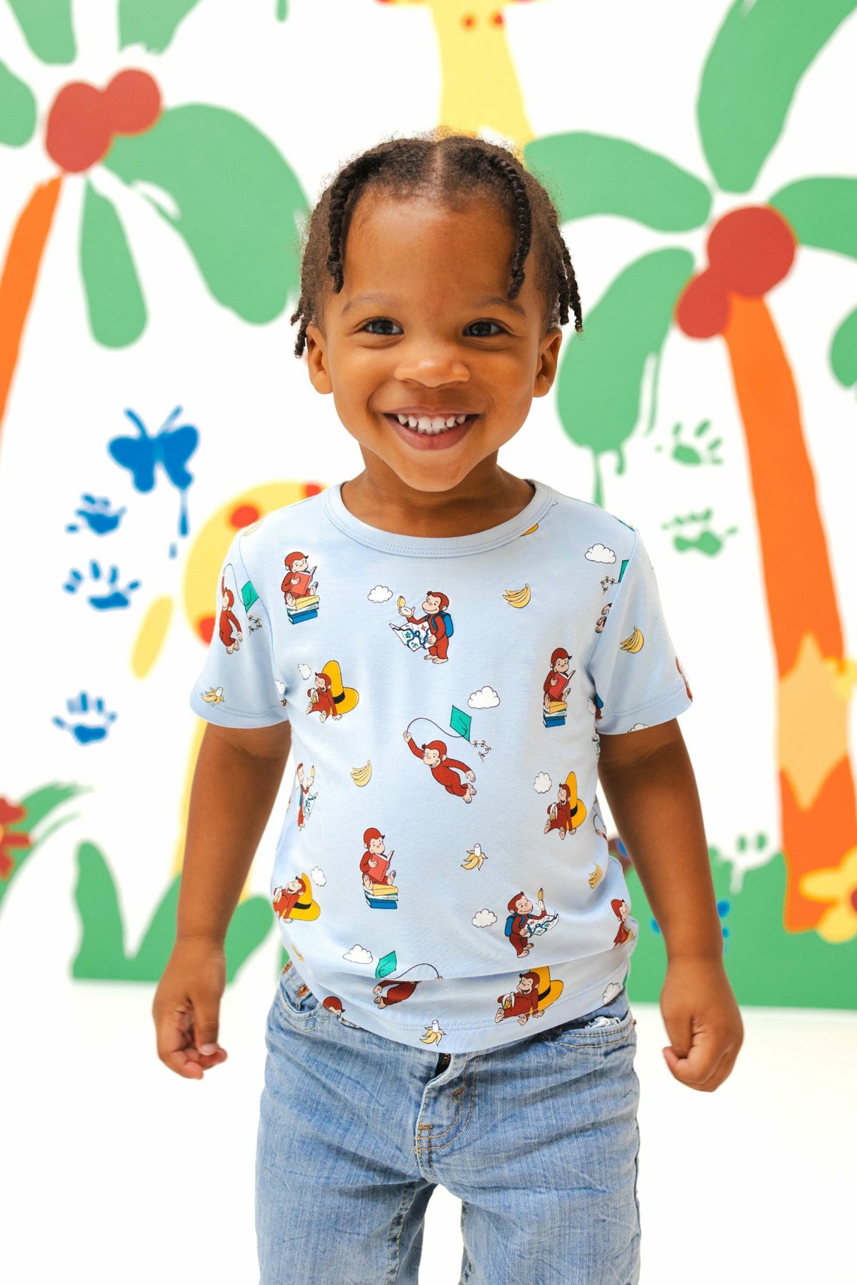 Toddler Basic Tee in Curious George | Kyte Baby