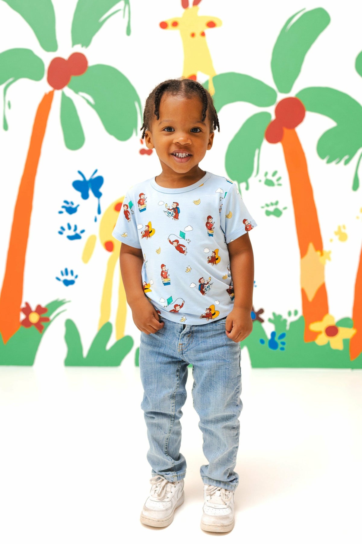 Toddler Basic Tee in Curious George | Kyte Baby