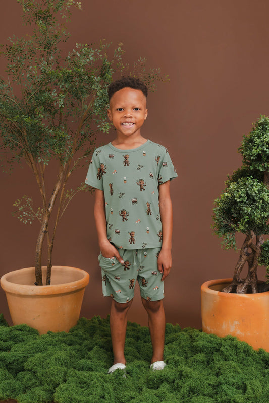 Toddler Basic Tee in Groot | Kyte Baby