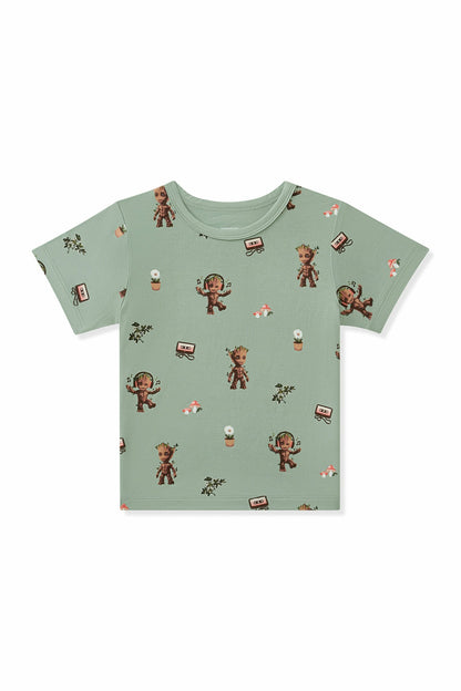 Toddler Basic Tee in Groot | Kyte Baby
