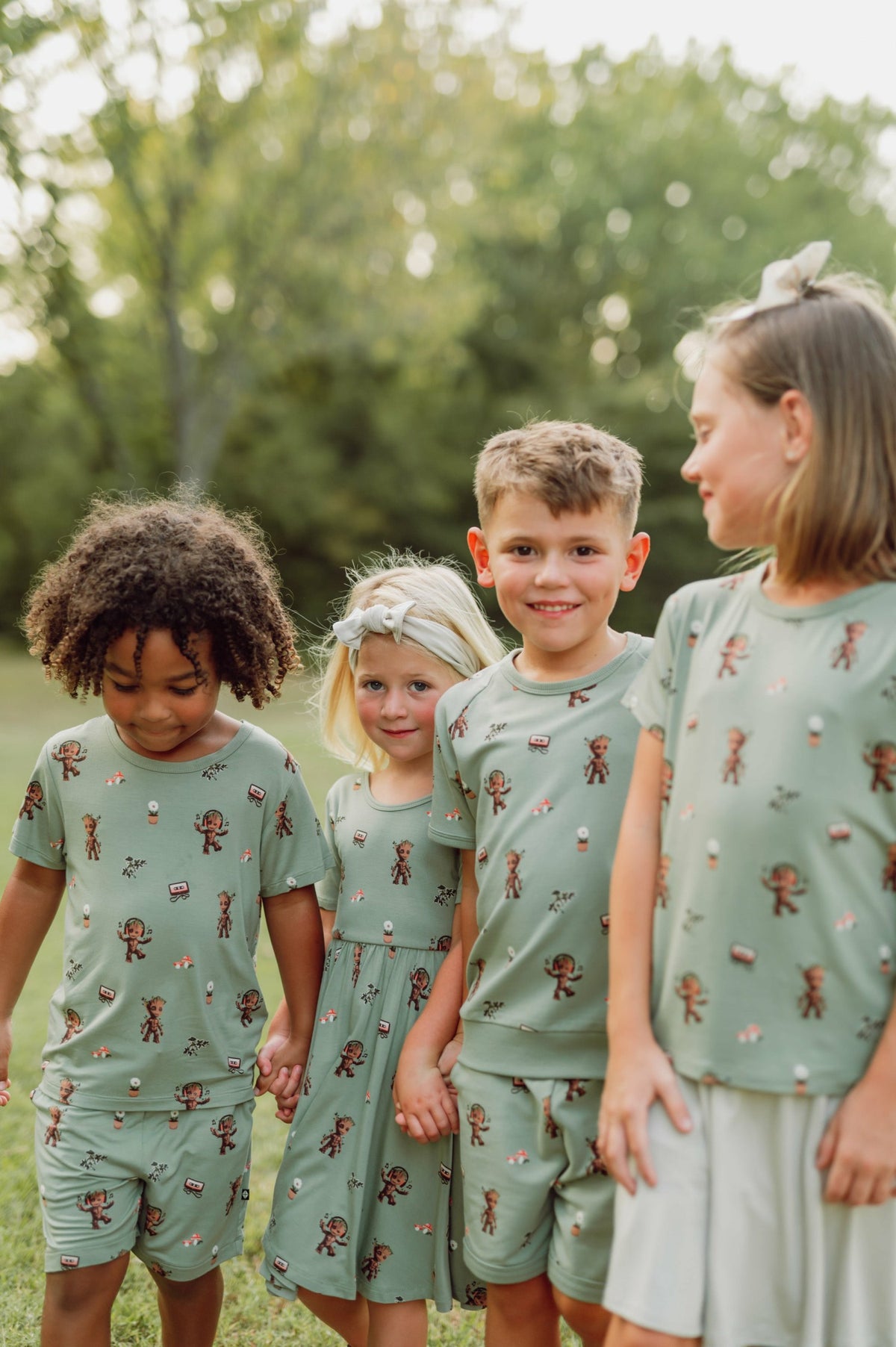 Toddler Basic Tee in Groot | Kyte Baby