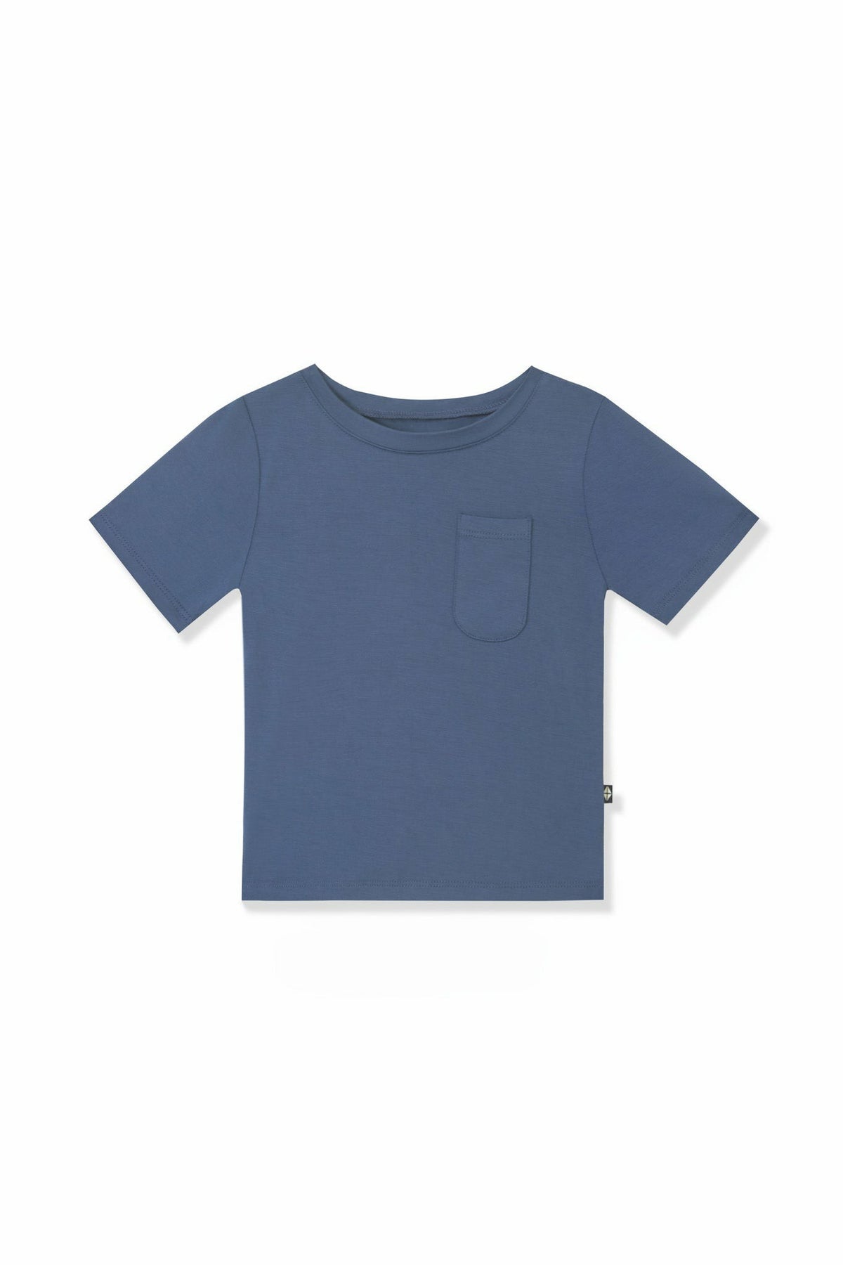 Toddler Crew Neck Tee in Oxford | Kyte Baby