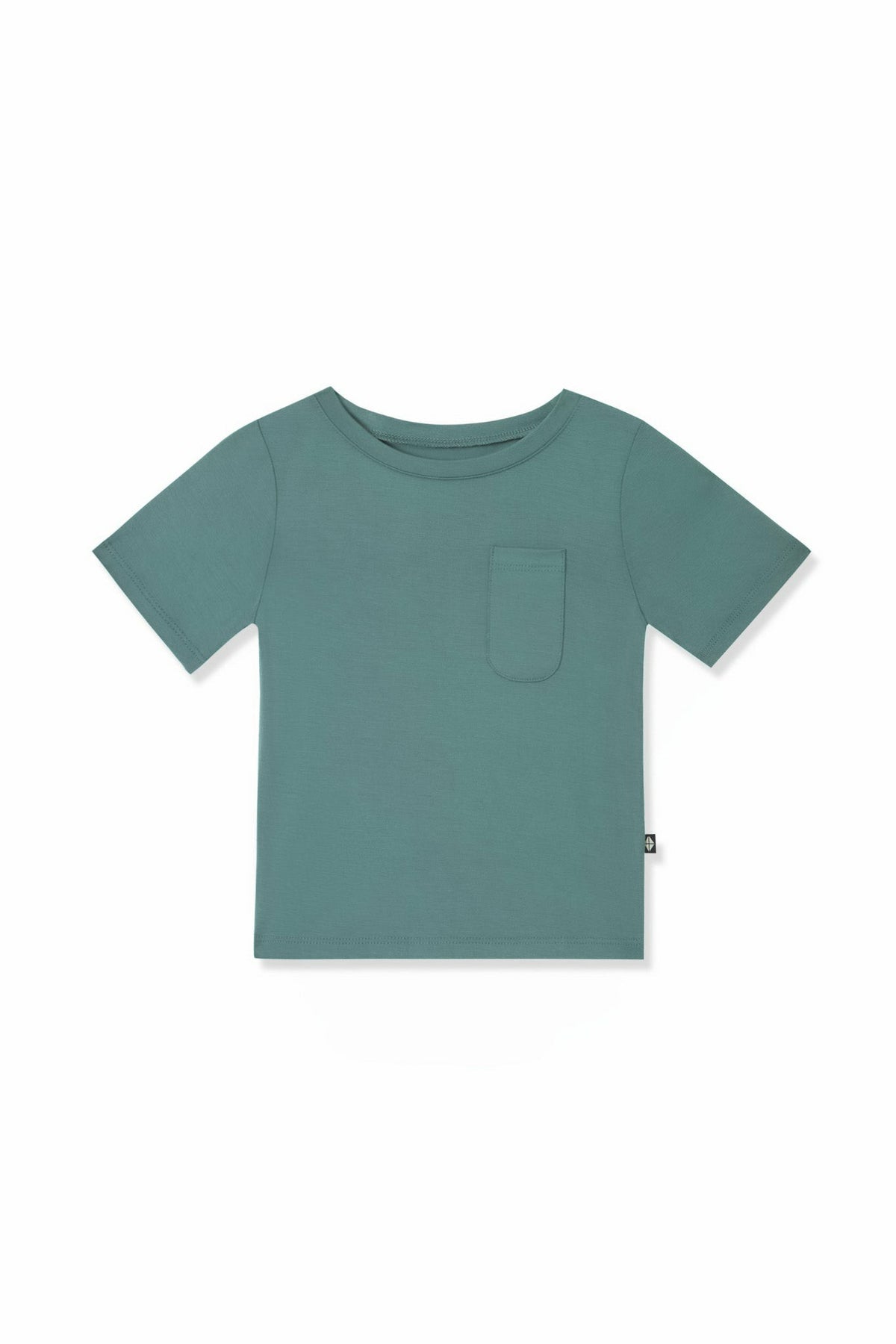 Toddler Crew Neck Tee in Pine | Kyte Baby