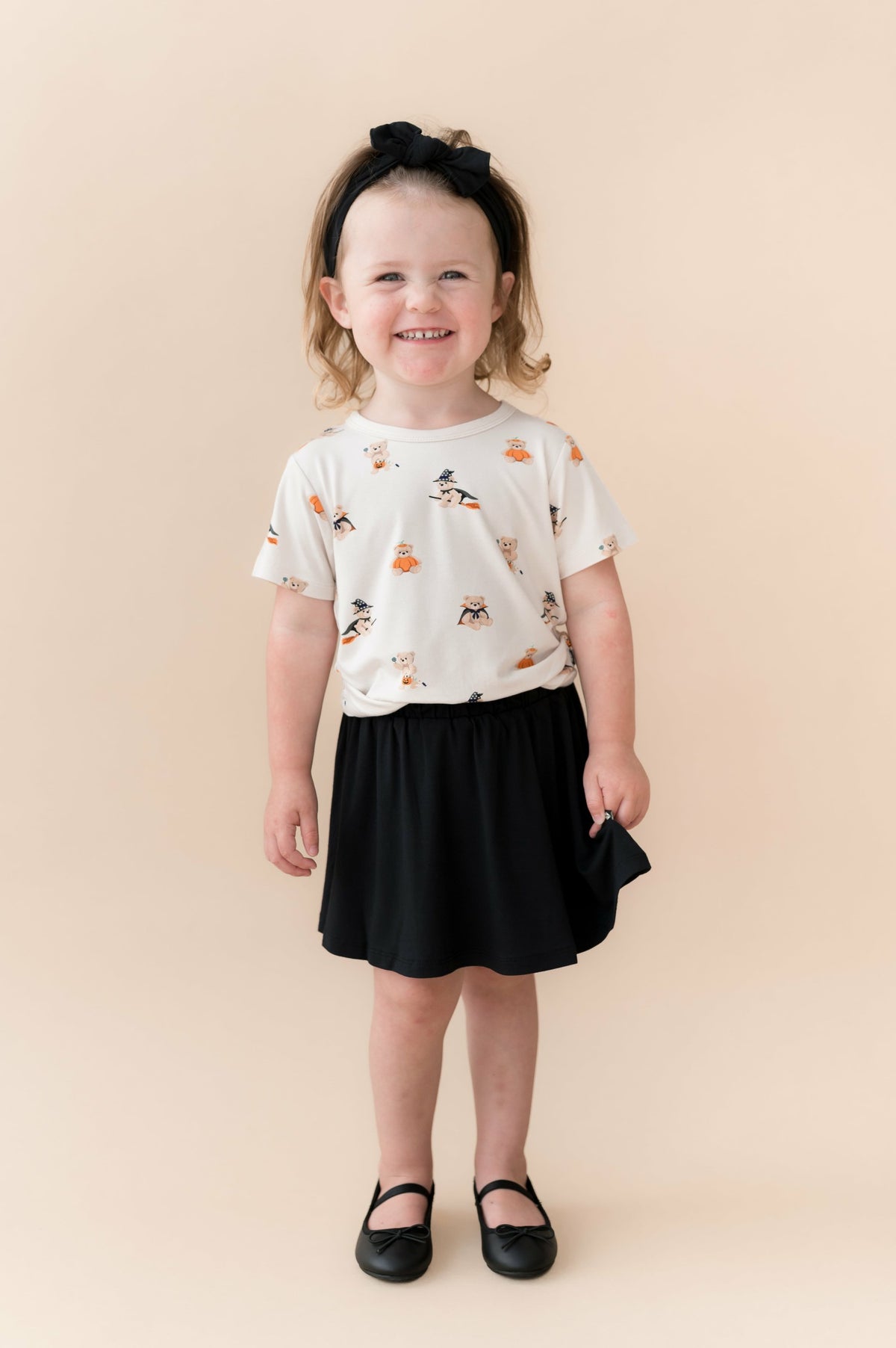 Toddler Basic Tee in Halloween Teddy | Kyte Baby