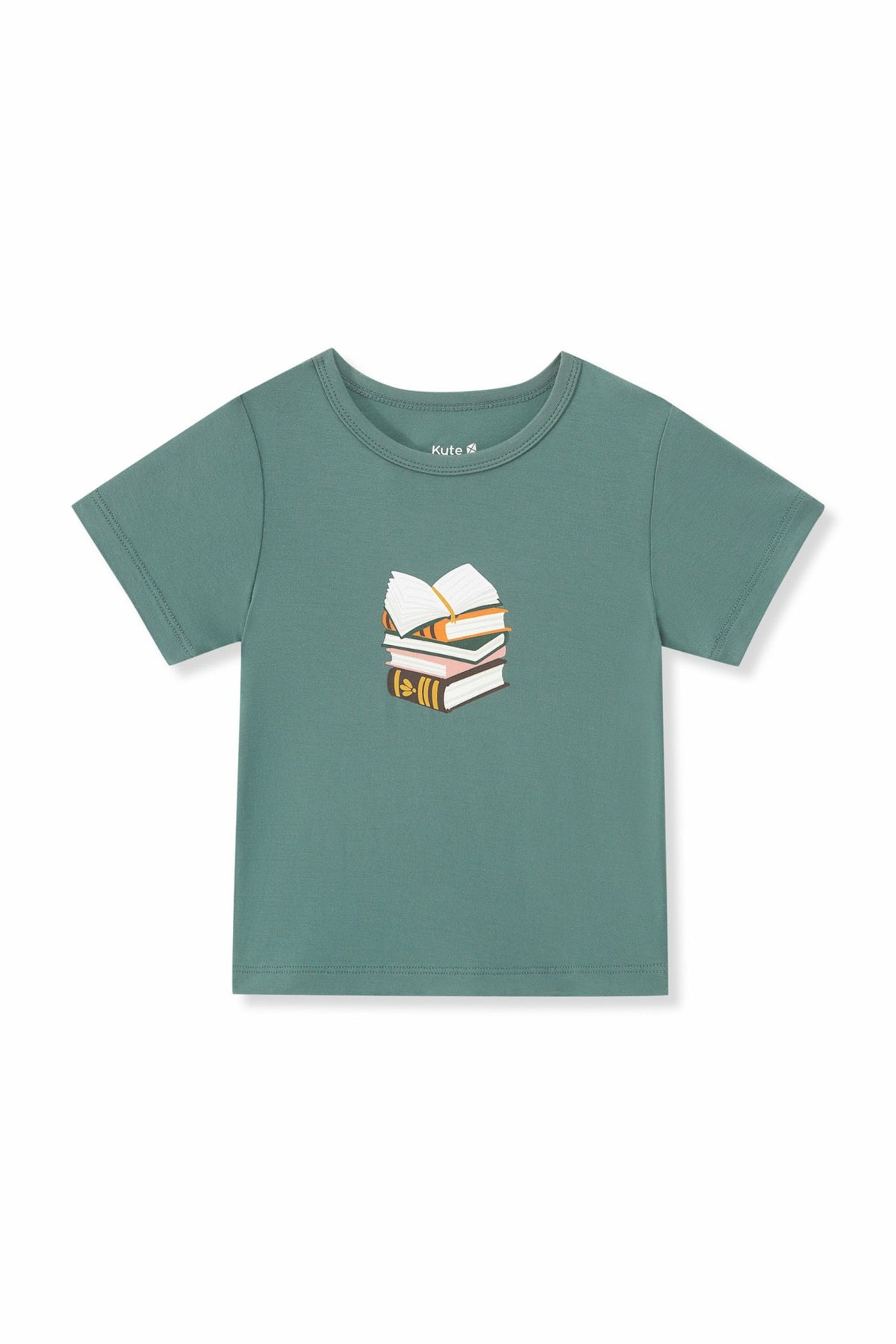 Toddler Basic Tee in Book Club on Pine | Kyte Baby