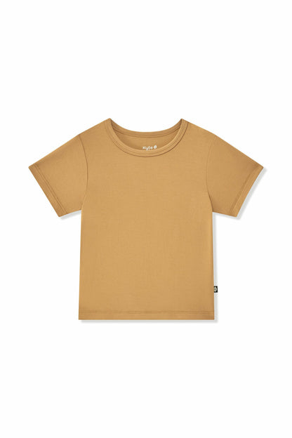 Toddler Basic Tee in Ochre | Kyte Baby