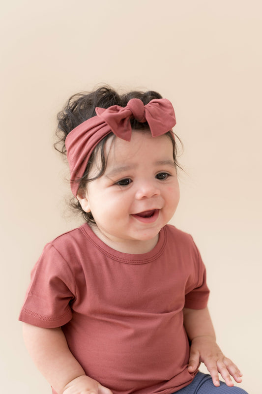 Toddler Basic Tee in Ember | Kyte Baby