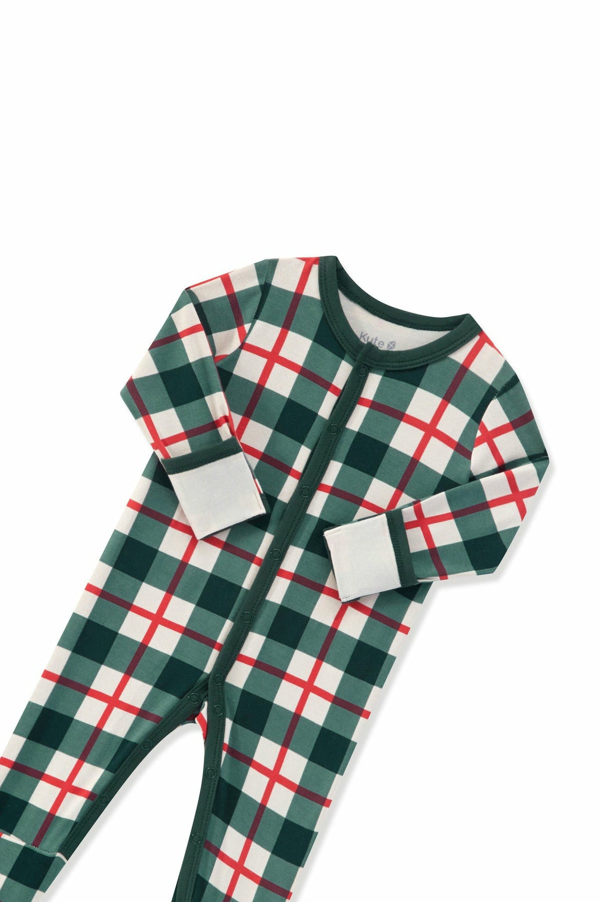 Romper in Holiday Plaid | Kyte Baby